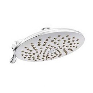 Velocity - Two-Function 8 Inch Diameter Spray Head Eco-Performance Rainshower - Multiple Finishes