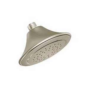 One-Function 6-1/2 Inch Diameter Spray Head Eco-Performance Showerhead - Multiple Finishes - 1323532