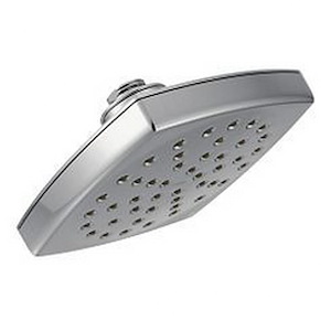 One-Function 6 Inch Diameter Spray Head Eco-Performance Rainshower - Multiple Finishes