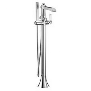 Flara - One-Handle Tub Filler Includes Hand Shower - Multiple Finishes - 1323560