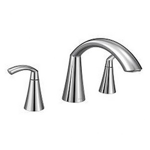 Glyde - Two-Handle Roman Tub Faucet - Multiple Finishes - 1323683