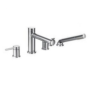 Align - Two-Handle Roman Tub Faucet Includes Hand Shower - Multiple Finishes - 1323685