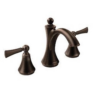 Wynford - Two-Handle Bathroom Faucet - 9.2 Inches W x 3.3 Inches H