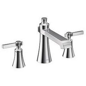 Flara - Two-Handle Roman Tub Faucet - Multiple Finishes - 1324027