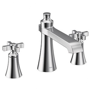 Flara - Two-Handle Roman Tub Faucet - Multiple Finishes - 1324028