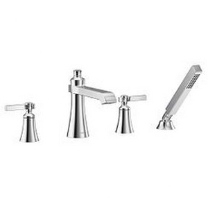 Flara - Two-Handle Roman Tub Faucet - Multiple Finishes - 1324029