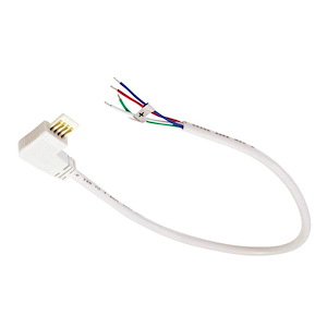 Left Side Power Line Cable Open Wire for Lightbar Silk-12 Inches Length