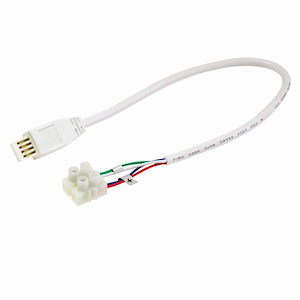 Power Line Cable Interconnector with Terminal Block for Lightbar Silk-72 Inches Length