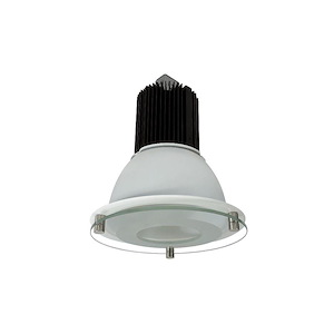 Sapphire II - 27W LED 6 Inches Narrow Flood Deco Glass Reflector-8.75 Inches Tall and 7.5 Inches Wide