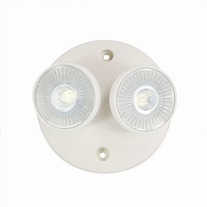 2W 2 LED Dual Head Emergency Remote Light-4 Inches Tall and 1.75 Inches Wide