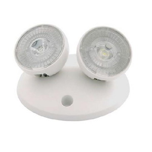 4W 2 LED Dual Head Emergency Remote Light-4 Inches Tall and 1.75 Inches Wide
