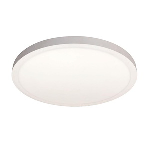 20W LED Flush Mount-1 Inches Tall and 15.63 Inches Wide