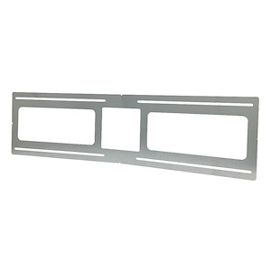 New Construction Plate for 4Inch Square LED luminaires-0.13 Inches Tall and 7.13 Inches Wide