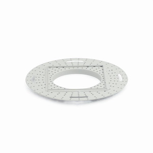 Iolite - 2 Inch Square Flush Mount Mud Ring for Reflector