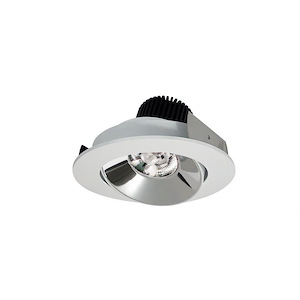 Iolite - 12W LED 4 Inches Round Adjustable Cone Reflector with 10&#194;&#176; TIR Optic-4.88 Inches Wide