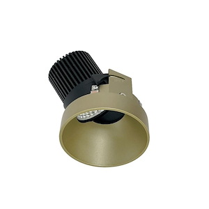 Iolite - 12W LED Confort Dim 4 Inches Round Trimless Adjustable Slot with 10&#194;&#176; Optic-4 Inches Tall and 3.25 Inches Wide