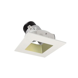 Iolite - 12W LED 4 Inches Square Deep Adjustable Reflector with with Square Aperture and 10&#194;&#176; OpticSource-4.88 Inches Wide