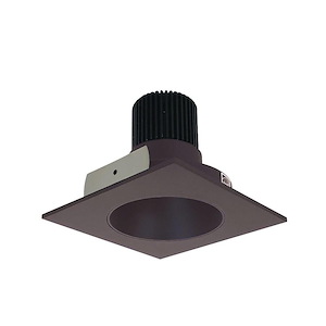 Iolite - 12W LED 4 Inches Square Reflector with Round Aperture and 10&#194;&#176; Optic-4.88 Inches Wide
