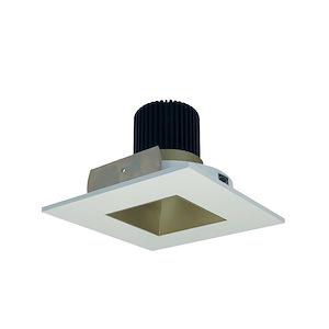 Iolite - 12W LED 4 Inches Square Reflector with Square Aperture with 10&#194;&#176; Optic-4.88 Inches Wide