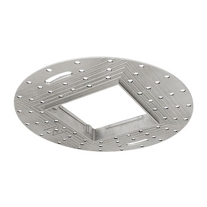 4 Inches Square Trimless Mud Ring for 4 Inches Iolite PLUS Square Trimless-0.63 Inches Tall and 7.5 Inches Wide
