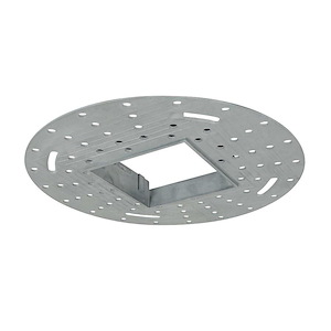 4 Inches Square Trimless Mud Ring for 4 Inches Iolite Square Trimless-7.38 Inches Tall and 7.38 Inches Wide
