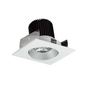 Iolite - 12W LED 2 Inches Square Adjustable Cone Reflector with 10&#194;&#176; Optic-3.63 Inches Wide