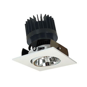Iolite - 28W LED 2 Inches Square Adjustable Cone Reflector with 10&#194;&#176; Optic-3.63 Inches Wide
