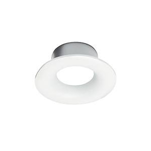 Iolite - 9W LED 1 Inch Can-less Round Bullnose Trim-1.25 Inches Tall and 2.75 Inches Wide