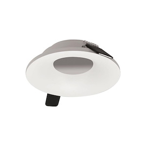Iolite - 12W LED 2 Inches Can-less Round Bullnose Trim-1.13 Inches Tall and 3.63 Inches Wide