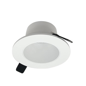 Iolite - 12W LED 4 Inches Can-less Square Downlight Trim-2 Inches Tall and 4.5 Inches Wide