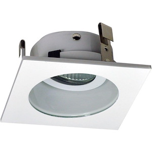 3 Inch Square Round Reflector with Flange