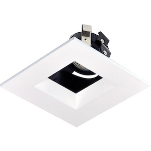 4 Inch Square Regressed Adjustable Reflector for Round Housing