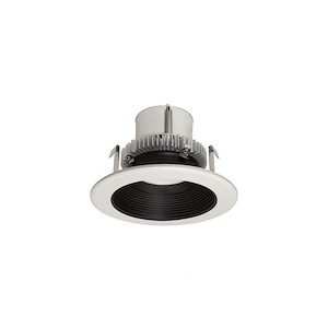 Cobalt Click - 12W LED 4 Inches Retrofit Round Baffle with Pre-Wired for Emergency-3.75 Inches Tall and 5.25 Inches Wide - 1331351