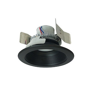 Cobalt Click - 10W LED 5 Inches Retrofit Round Baffle with 0-10V/Triac/ELV-4.25 Inches Tall and 6.5 Inches Wide