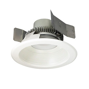 Cobalt Click - 12W LED 5 Inches Retrofit Round Baffle with 0-10V/Triac/ELV-4.25 Inches Tall and 6.5 Inches Wide - 1331488