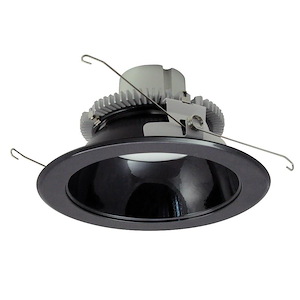 Cobalt Click - 12W LED 6 Inches Retrofit Round Reflector with 0-10V/Triac/ELV-4.25 Inches Tall and 7.5 Inches Wide - 1331456