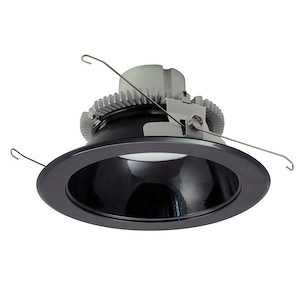 Cobalt Click - 10W LED 6 Inches Retrofit Round Reflector with 0-10V/Triac/ELV and Pre-Wired for Emergency-4.25 Inches Tall and 7.5 Inches Wide - 1331402