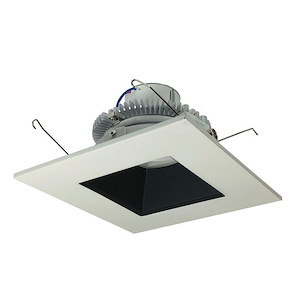 Cobalt Click - 12W LED 6 Inches Retrofit Square Regress Reflector-4.25 Inches Tall and 7.38 Inches Wide - 1331441