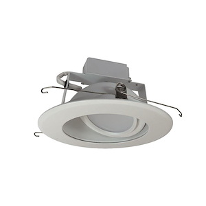 Cobalt - 14W LED 6 Inches Adjustable Retrofit with Triac/ELV Dimming and Remote Emergency-4.13 Inches Tall and 7.63 Inches Wide