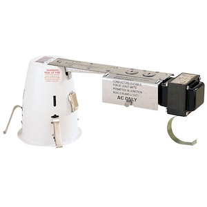 8W 4 Inches AT Low Voltage Housing Magnetic Transformer-6.38 Inches Tall and 4.88 Inches Wide