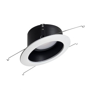 13W LED Sloped Retrofit Baffle-4.5 Inches Tall and 7.5 Inches Wide