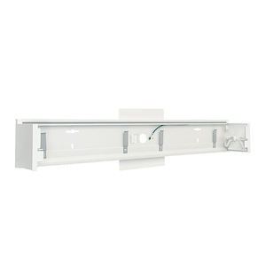 L-Line Series - Wall Mount Kit for NLUD-8334 with Emergency-0.5 Inches Tall and 92.13 Inches Length - 1312142