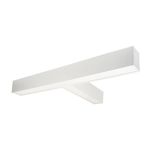 L-Line Series - 40W LED T Shaped Indirect/Direct Linear Undercabinet with Motion Sensor-3.13 Inches Tall and 30.5 Inches Length