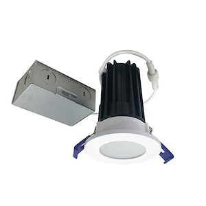 M2 Series - 10W LED Round Lensed Downlight-5 Inches Tall and 3.25 Inches Wide - 1268256