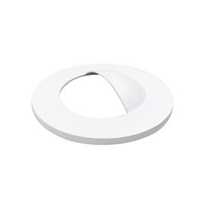 Round Wall Wash Trim for NM2-2RDC-3.38 Inches Tall and 3.13 Inches Wide