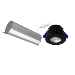 NMW Series - 9W LED 2 Inches M-Wave Can-less Adjustable Downlight-2.13 Inches Tall and 3 Inches Wide - 1312114