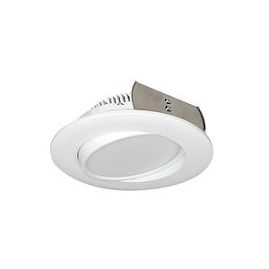 NOXAC Series - 11W LED 4 Inches AC Onyx Round Adjustable Retrofit-1.53 Inches Tall and 4.9 Inches Wide - 1312527