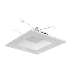 NOXAC Series - 17W LED 5 Inches/6 Inches AC Onyx High Lumen Square Retrofit Reflector -2 Inches Tall and 7.38 Inches Wide
