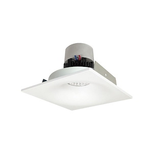 Pearl - 12W LED 4 Inches Square Bullnose Retrofit-3.75 Inches Tall and 5 Inches Wide
