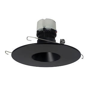 Pearl - 12W LED 5 Inches/6 Inches Round Retrofit Downlight-4.25 Inches Tall and 7.5 Inches Wide
